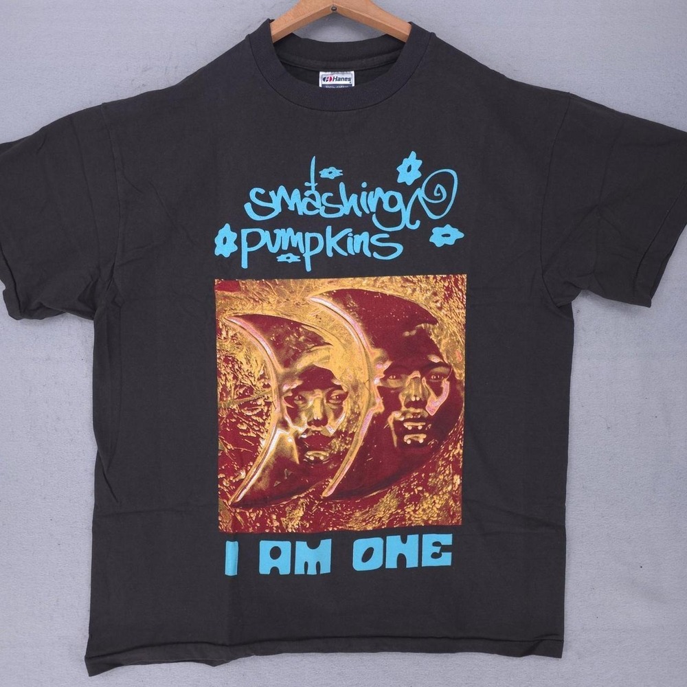 Vintage Style Smashing Pumpkins Band Shirt Reprint 90s Tour